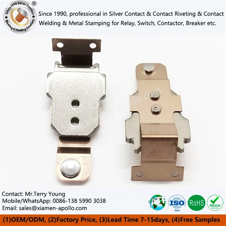 Beryllium Copper Rivet Armature Components