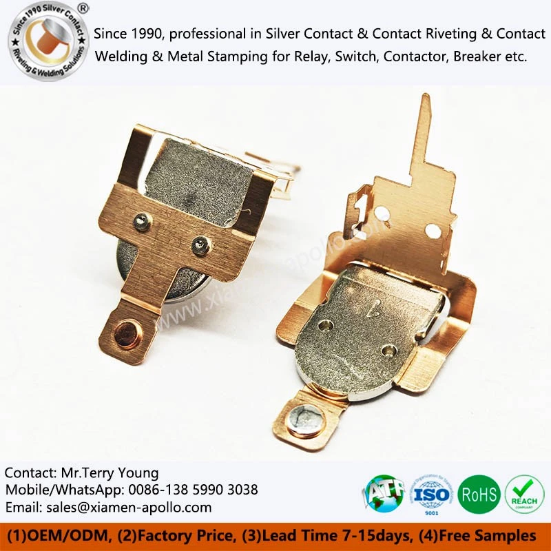 Beryllium Copper Punch Contact Riveted Terminals Beryllium Copper Punch Contact Riveted Terminals