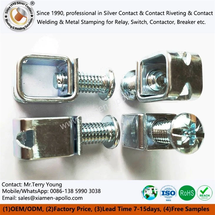 M4 Zinc Plating Screw Wire Terminal