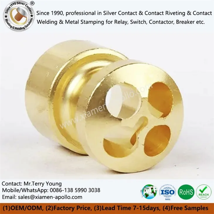 CNC مشینی پیتل کے حصے