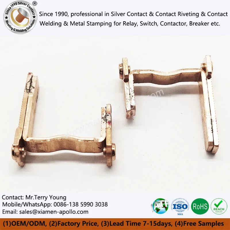 سوئچ کے لئے تانبے پر مہر لگا دی گئی