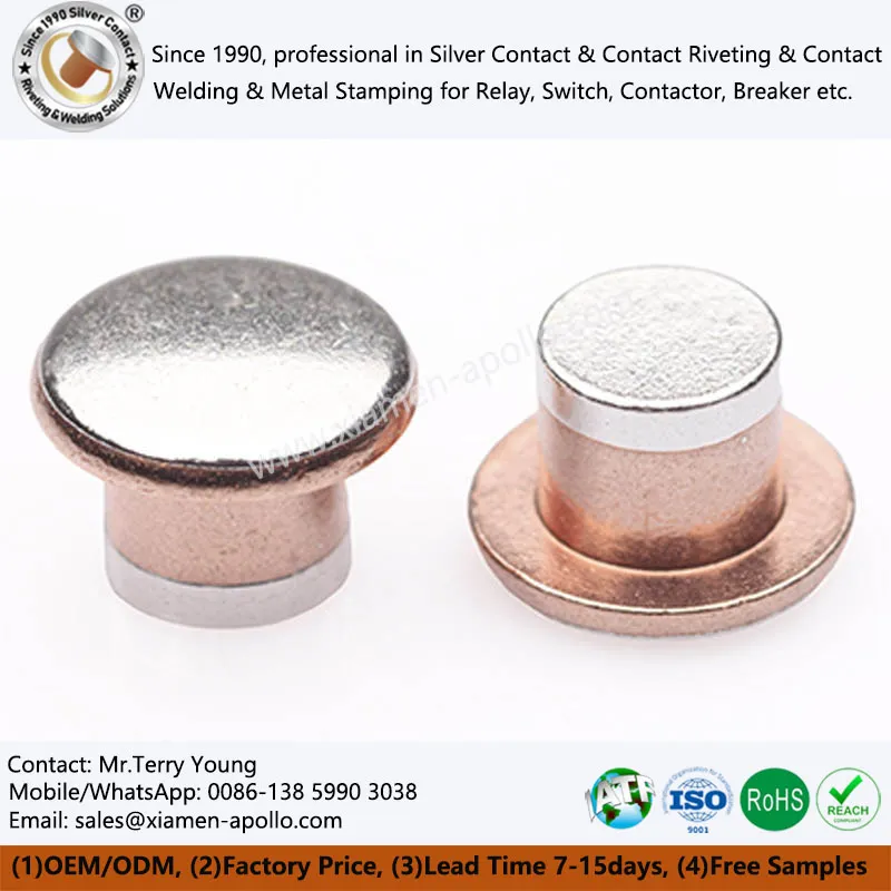 الیکٹرک ڈبل میٹل سے رابطہ ریوٹ