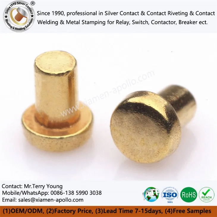 ریلی کے لئے سونے کے چڑھانا رابطے