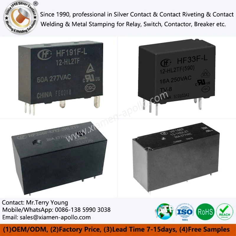 Hongfa Magnetic holding relay