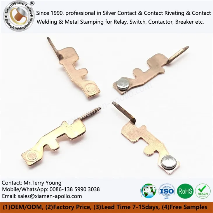 مڈل سلور ریویٹنگ رابطے