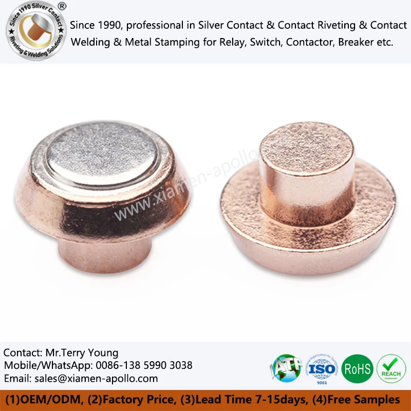 Cap Head Silver Contacts Cap Head Silver Contacts