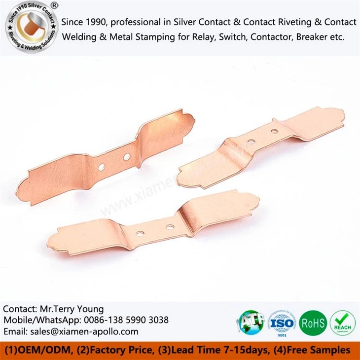 Electrical Copper Stamping Parts Electrical Copper Stamping Parts
