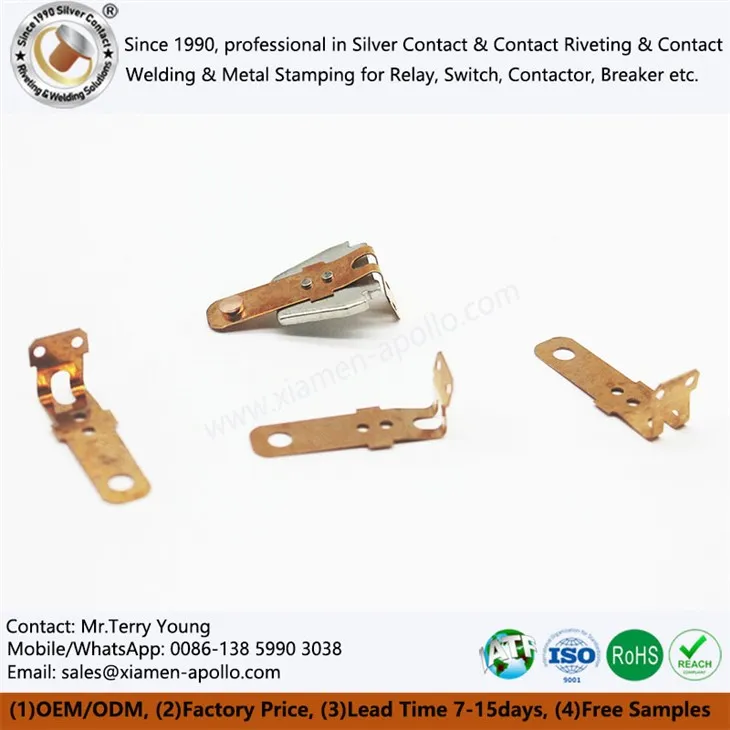 riveted berylelium تانبے کے پرزے