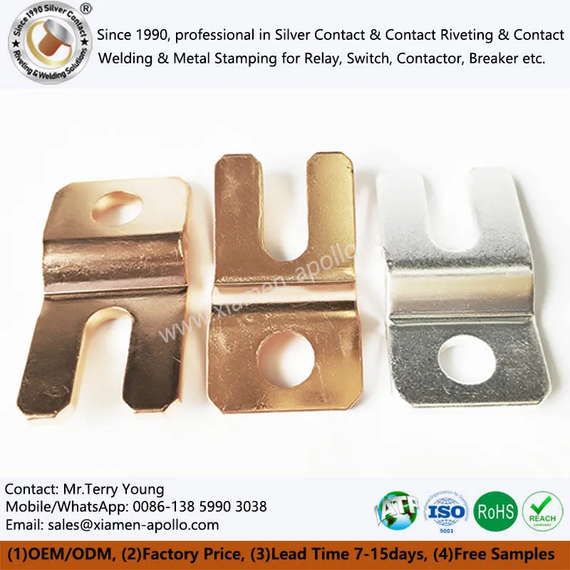 چاندی کے لیپت تانبے کی مہر لگانا