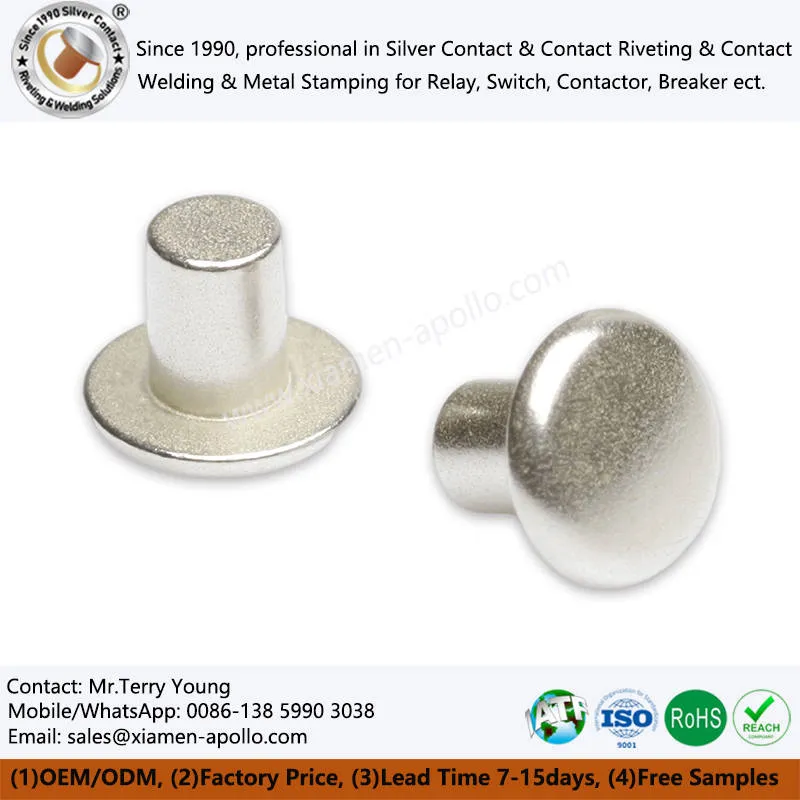 ٹھوس چاندی سے رابطہ ریوٹ