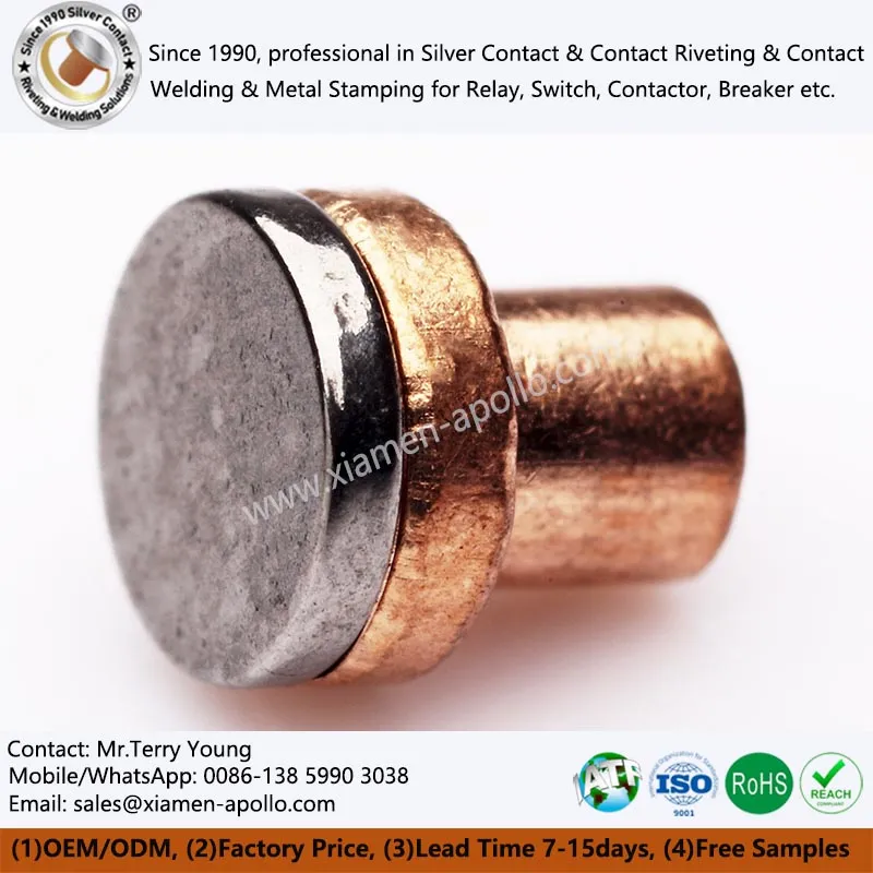 ٹنگسٹن - تانبے سے رابطے کے نکات